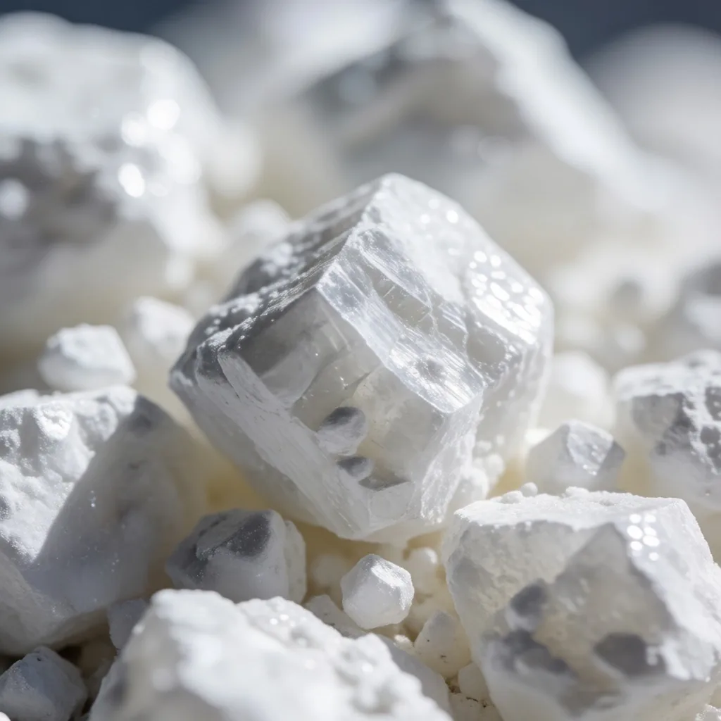Cristales de litio extraídos de salar en Jujuy