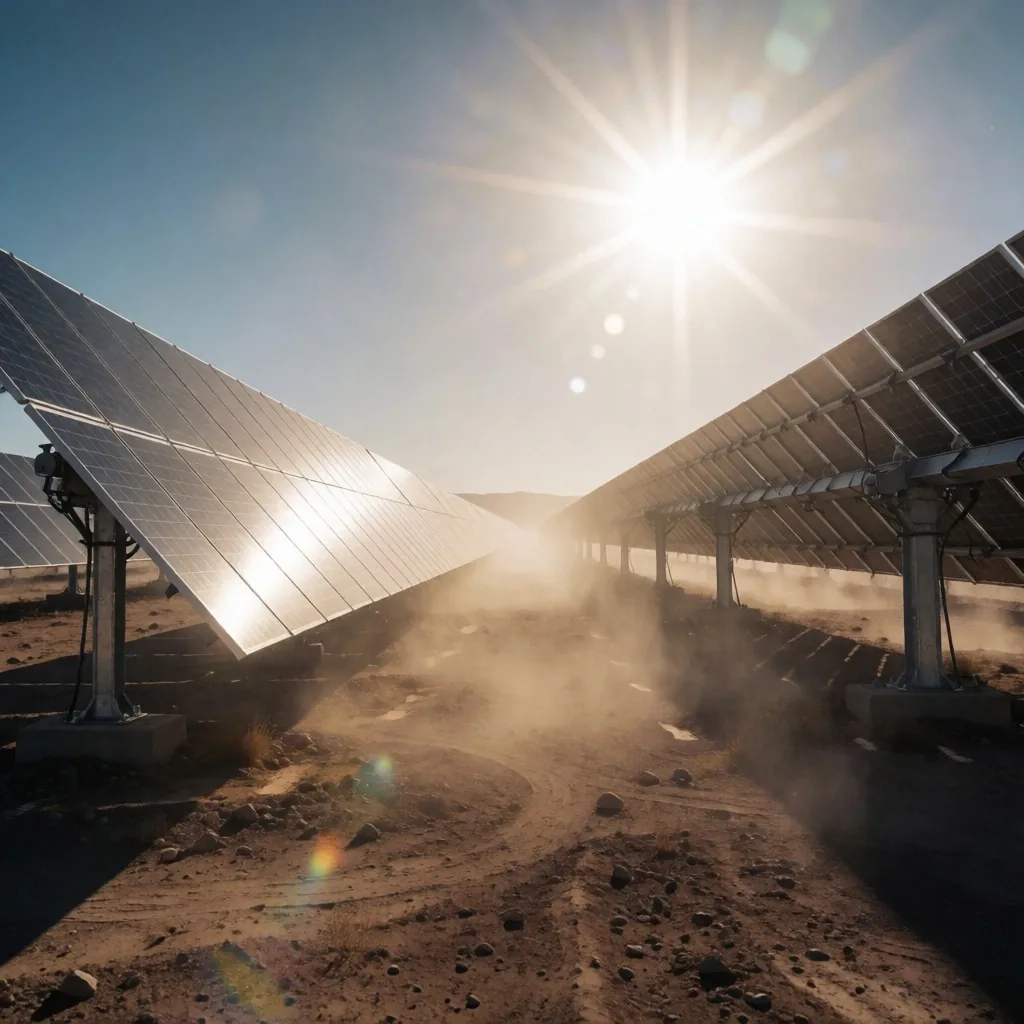 Planta solar en el NOA